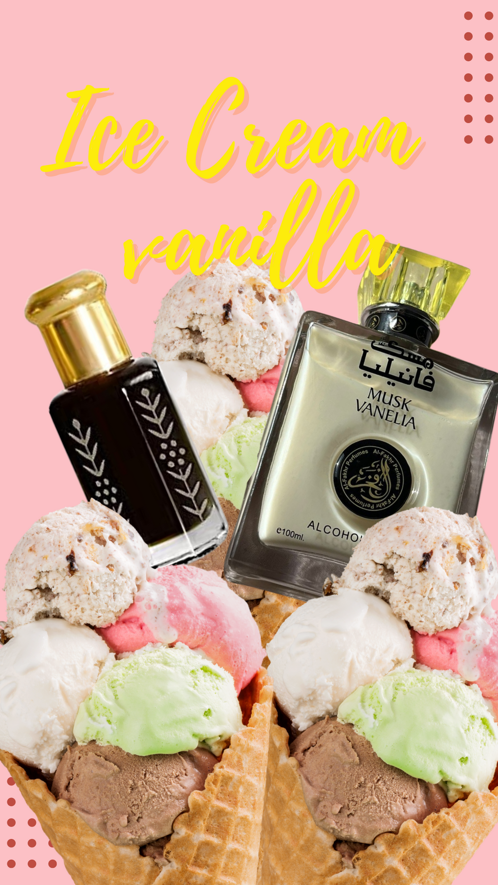 DUO ICE CREAM VANILLE 🍨🍦