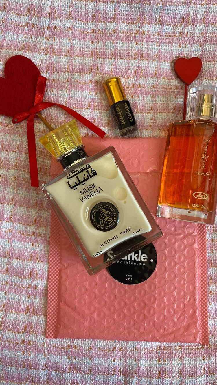 PACK TRIO Musk vanille & Choco musk & Red african